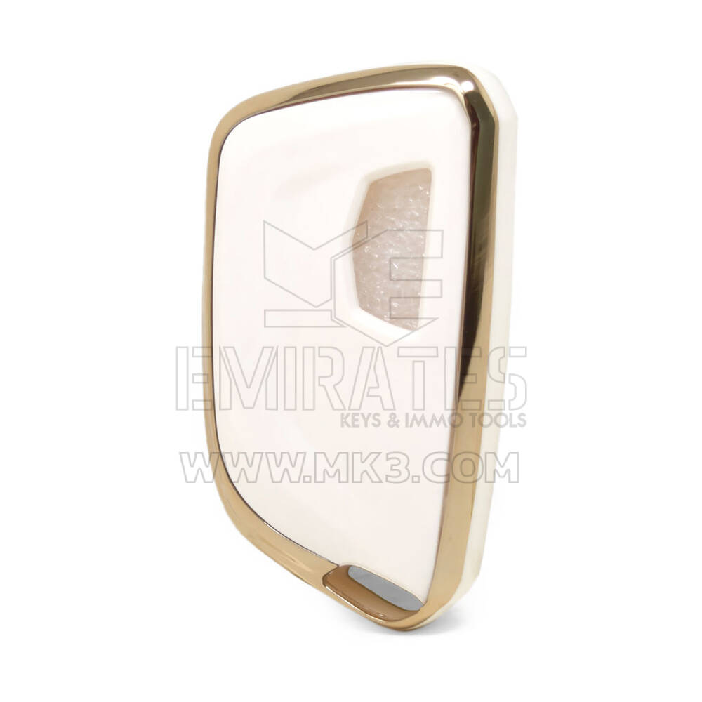 Nano Cover Para Llave Remota Cadillac 4+1B Blanco CDLC-B11J5 | MK3