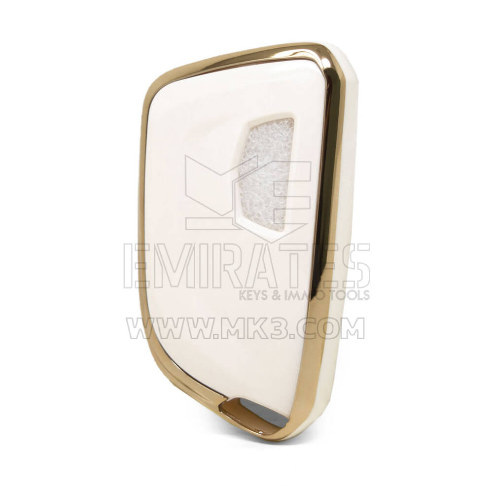 Nano Capa Para Chave Remota Cadillac 5+1B Branca CDLC-B11J6 | MK3