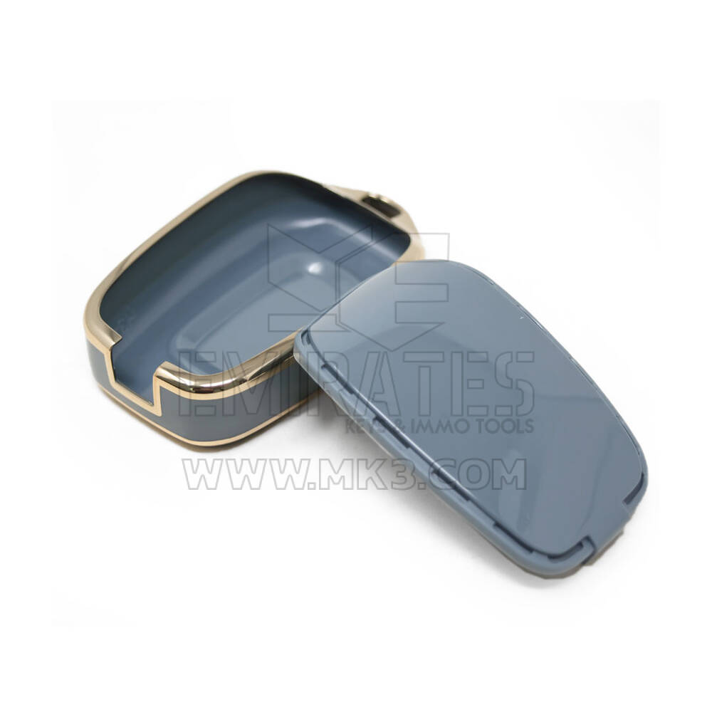 New Aftermarket Nano High Quality Cover For Renault Dacia Remote Key 2 Buttons Gray Color RN-C11J2 | Emirates Keys