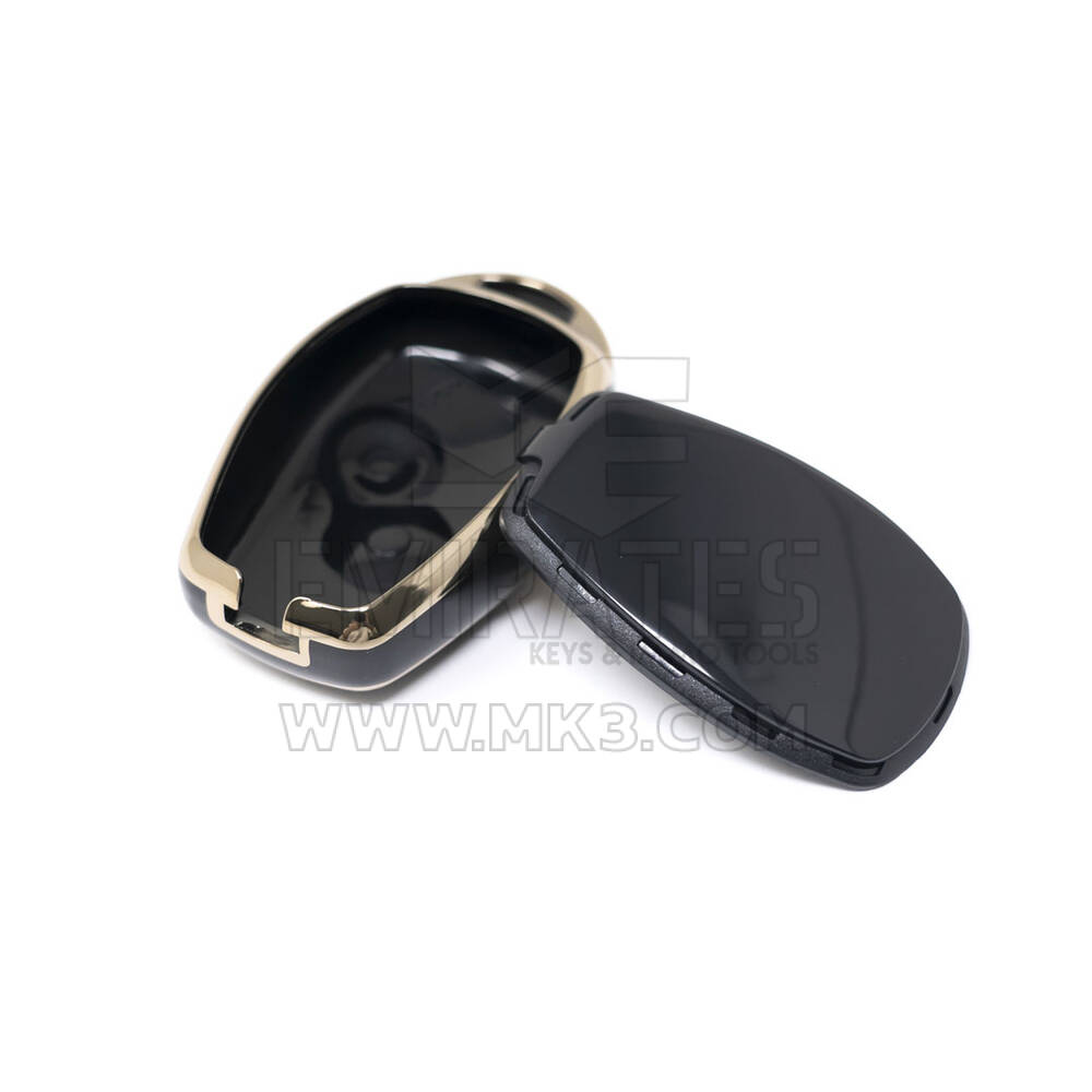 New Aftermarket Nano High Quality Cover For Renault Remote Key 3 Buttons Black Color RN-D11J3  | Emirates Keys