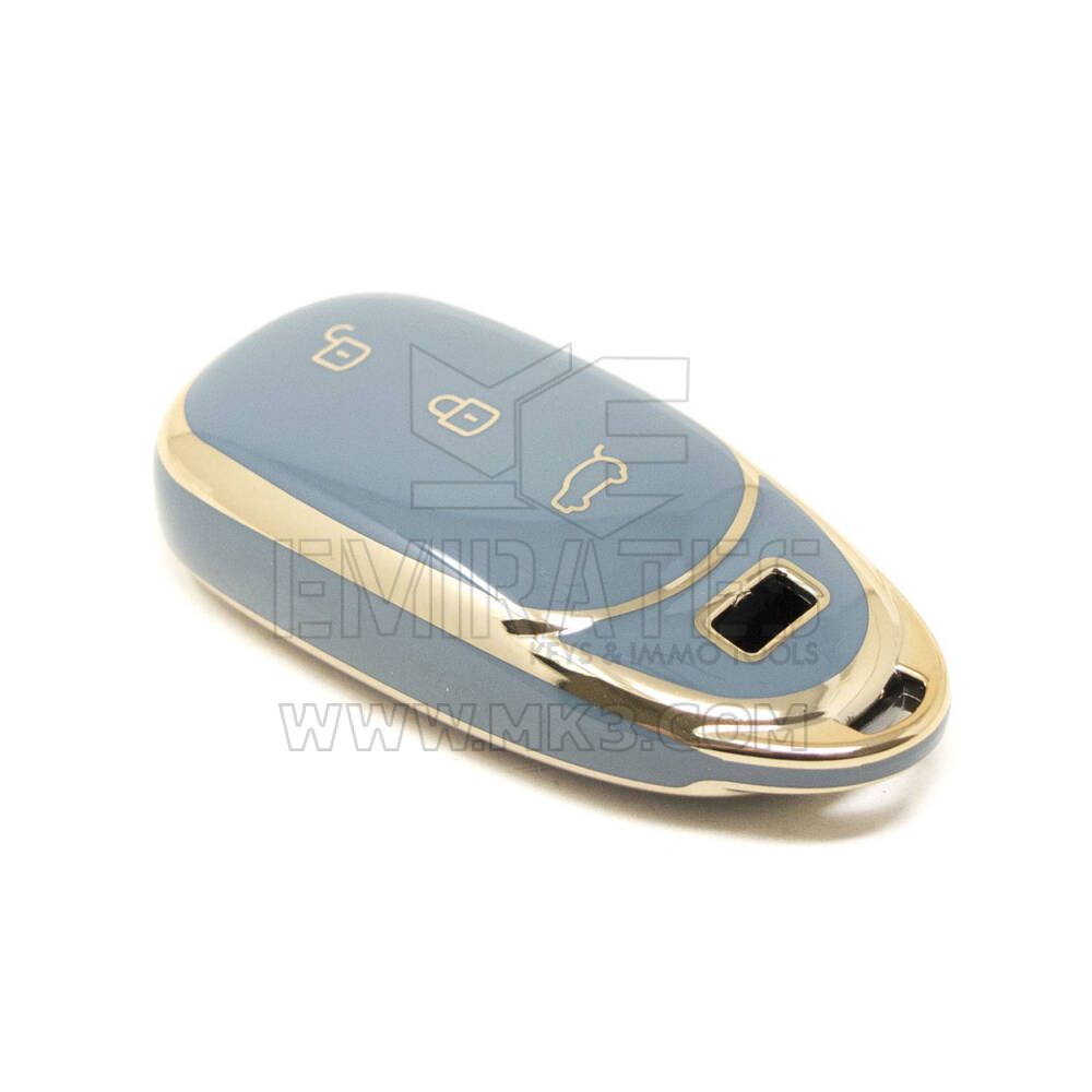 Nouveau couvercle Nano de haute qualité pour clé télécommande LiXiang, 3 boutons, couleur grise, LI-A11J | Clés des Émirats