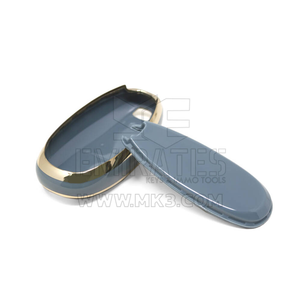 New Aftermarket Nano High Quality Cover For Suzuki Remote Key 3 Buttons Gray Color SZK-A11J3B | Emirates Keys