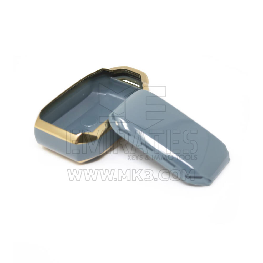 New Aftermarket Nano High Quality Cover For Suzuki Remote Key 4 Buttons Gray Color SZK-B11J | Emirates Keys