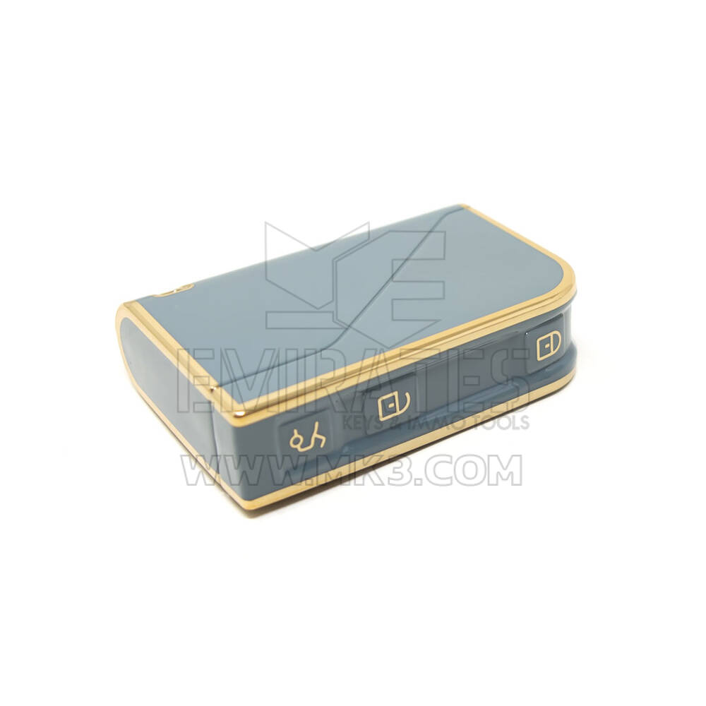 Nova capa nano de reposição de alta qualidade para chave remota LYNK & CO 3 botões cor cinza LC-B11J | Chaves dos Emirados