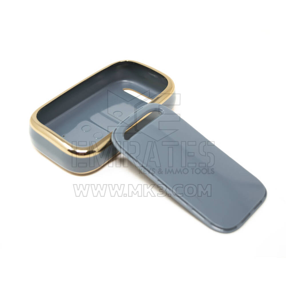 Чехол Nano для дистанционного ключа Chery с 3 кнопками, серый CR-A11J | МК3