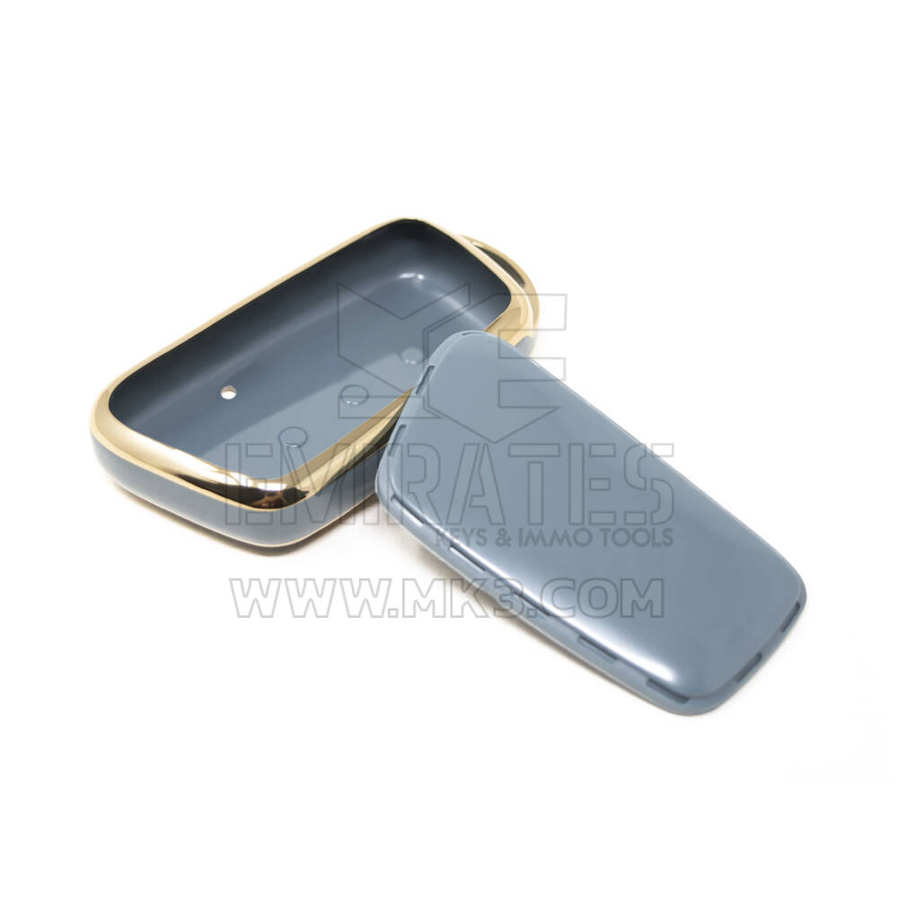 New Aftermarket Nano High Quality Cover For Chery Remote Key 3 Buttons Gray Color CR-B11J | Emirates Keys