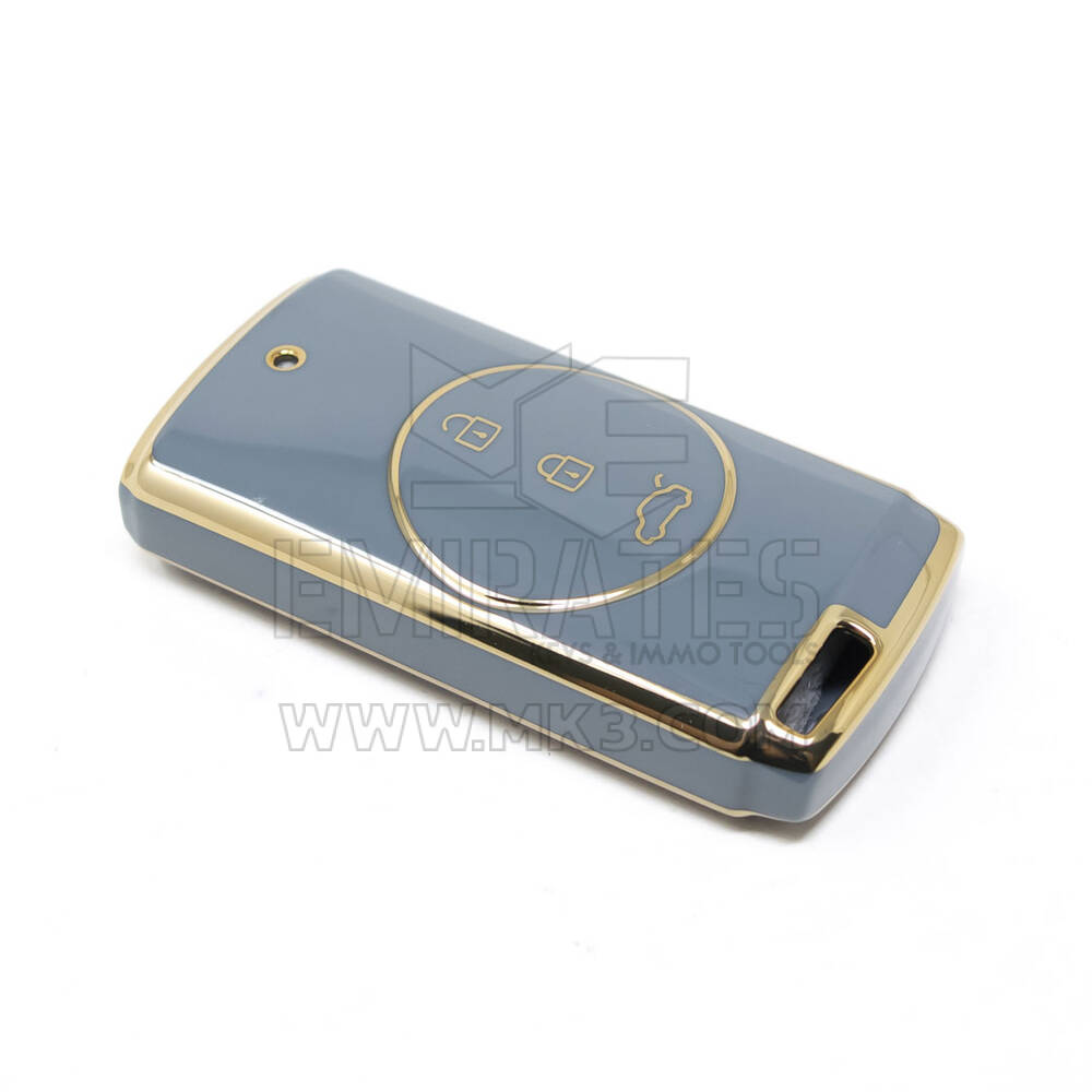 Nueva cubierta Nano de alta calidad del mercado de accesorios para llave remota Chery 3 botones Color gris CR-E11J | Cayos de los Emiratos