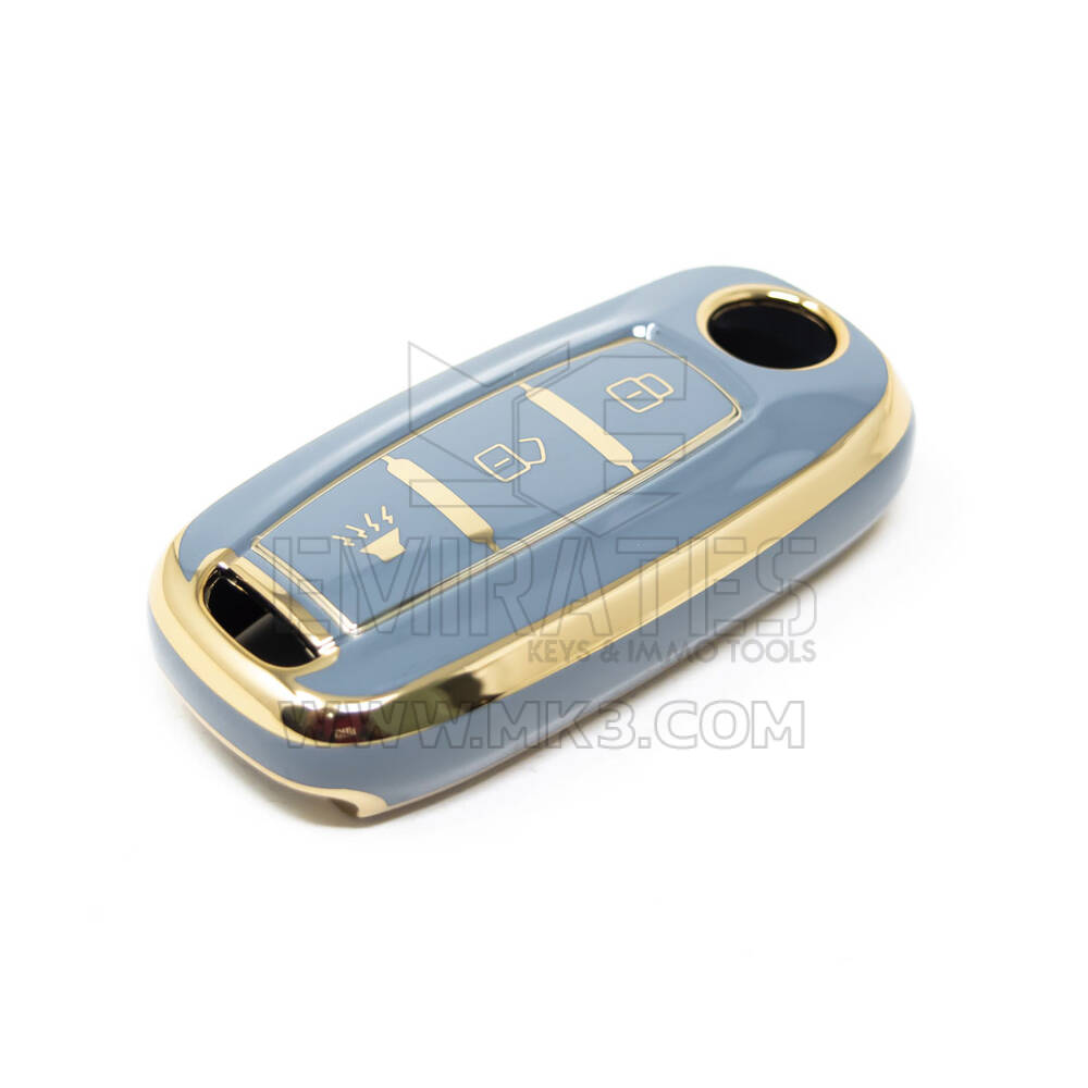 Nouveau couvercle Nano de haute qualité pour clé télécommande Venucia, 3 boutons, couleur grise, VNC-A11J | Clés des Émirats