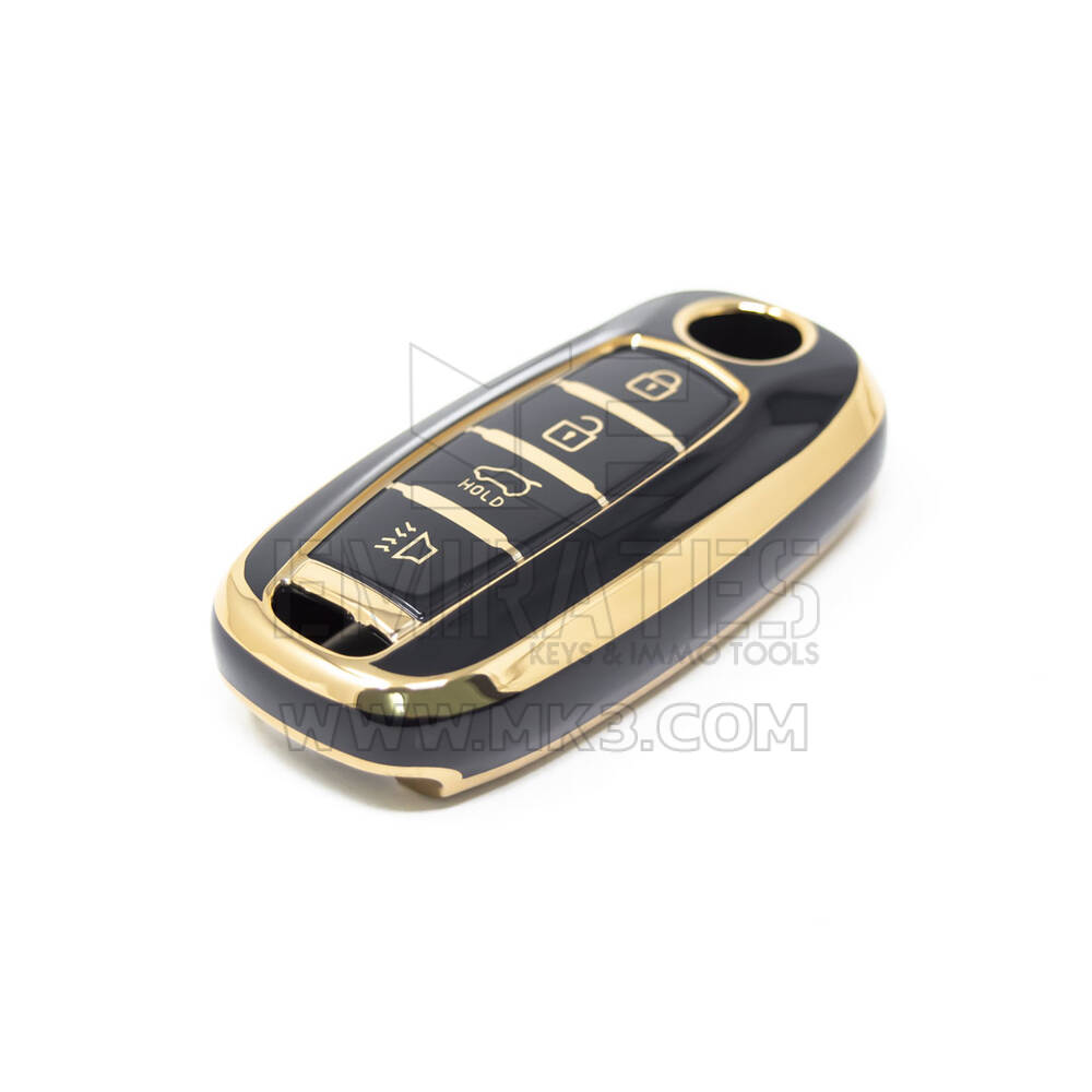 Nouveau couvercle Nano de haute qualité pour clé télécommande Venucia, 4 boutons, couleur noire, VNC-A11J4 | Clés des Émirats