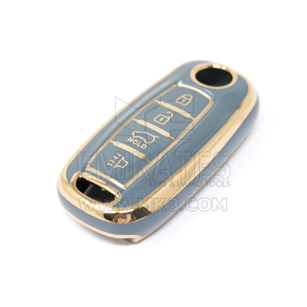 Nueva cubierta Nano de alta calidad del mercado de accesorios para llave remota Venucia, 4 botones, Color gris, VNC-A11J4 | Cayos de los Emiratos