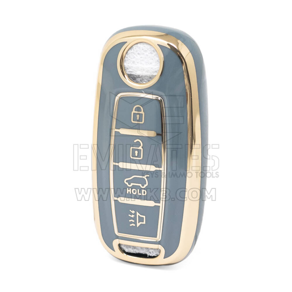 Funda Nano de alta calidad para mando a distancia Venucia, 4 botones, Color gris, VNC-A11J4