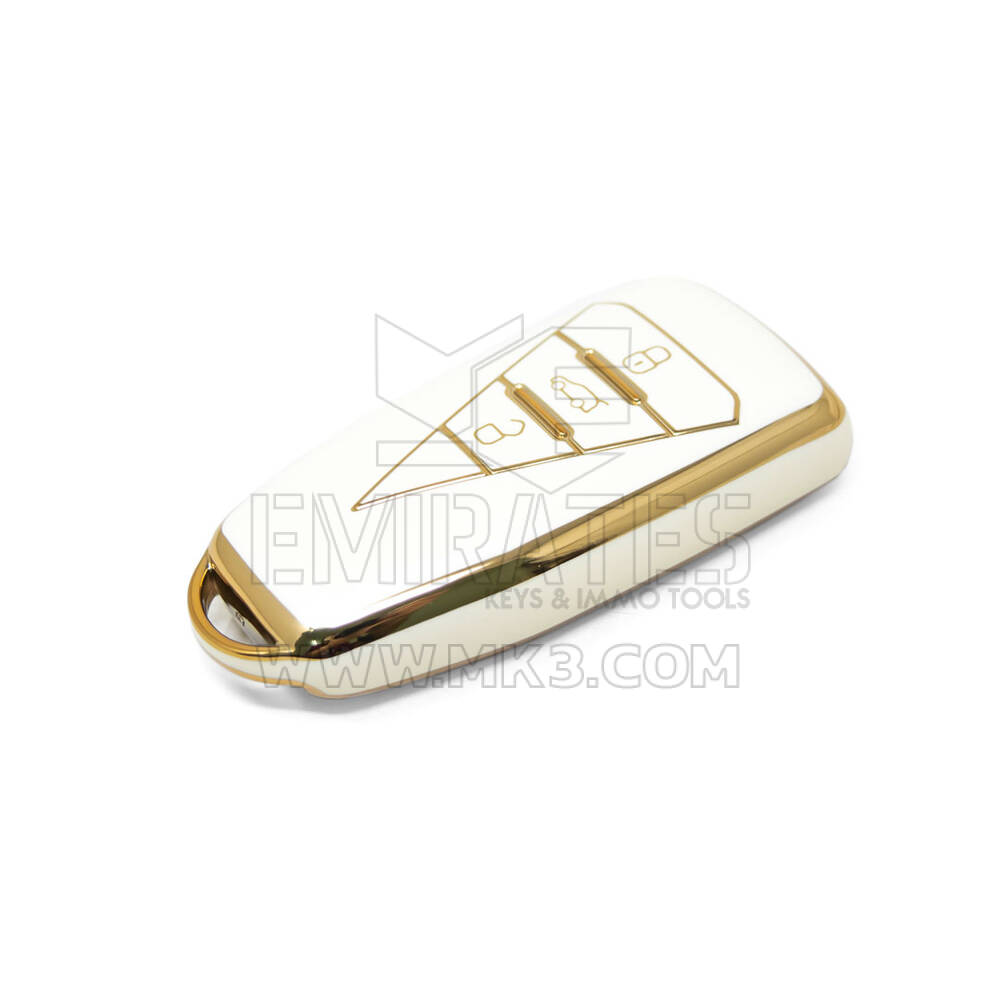 Nueva funda Nano de alta calidad para mando a distancia Venucia, 3 botones, Color blanco, VNC-B11J | Cayos de los Emiratos