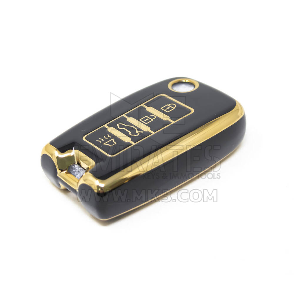 Nouveau couvercle Nano de haute qualité pour clé télécommande Venucia, 4 boutons, couleur noire, VNC-D11J | Clés des Émirats
