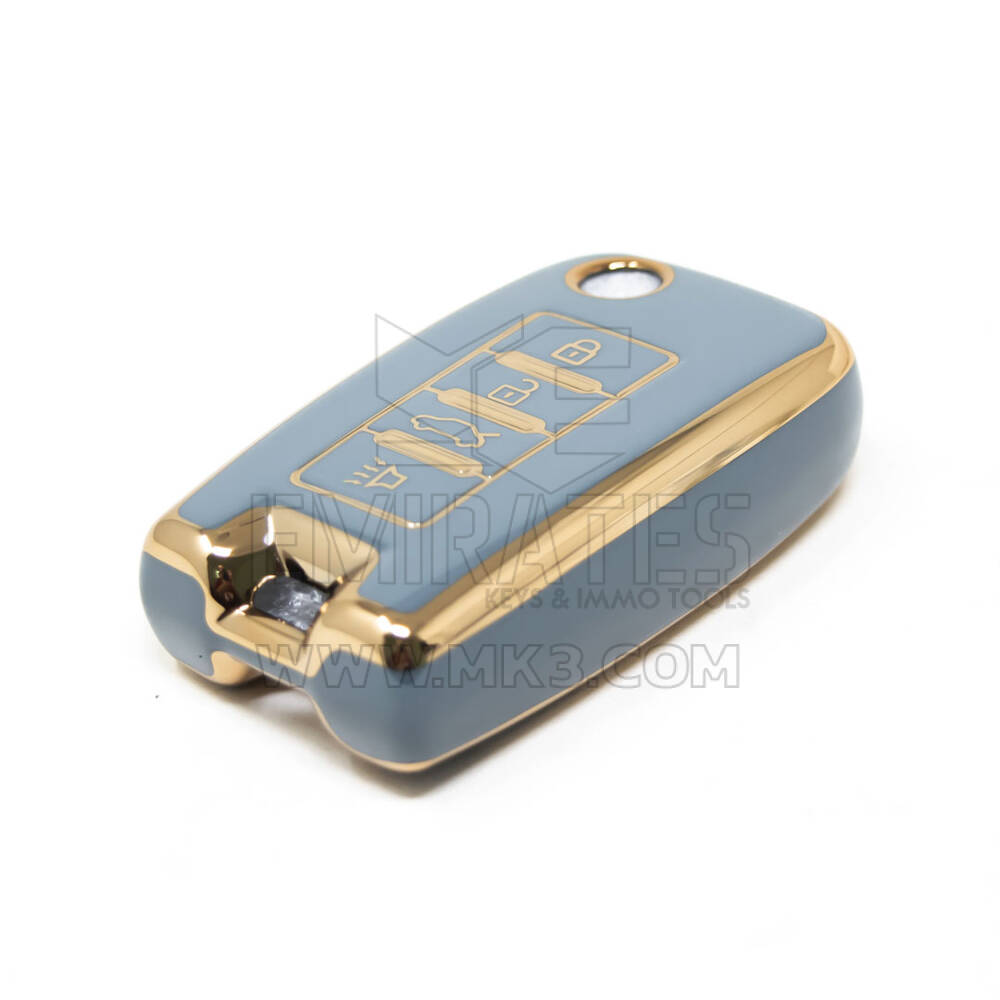 Nouveau couvercle Nano de haute qualité pour clé télécommande Venucia, 4 boutons, couleur grise, VNC-D11J | Clés des Émirats