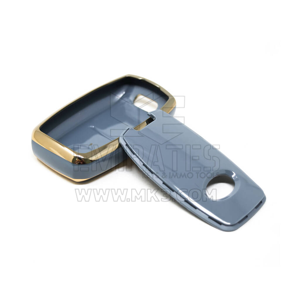 New Aftermarket Nano High Quality Cover For Kia Remote Key 3 Buttons Gray Color KIA-A11J | Emirates Keys