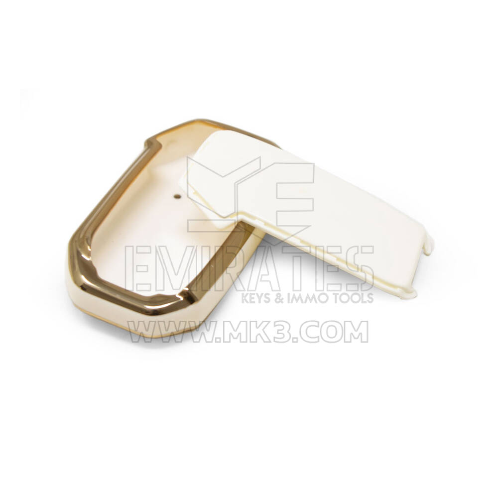 New Aftermarket Nano High Quality Cover For Kia Remote Key 4 Buttons White Color KIA-C11J4B | Emirates Keys