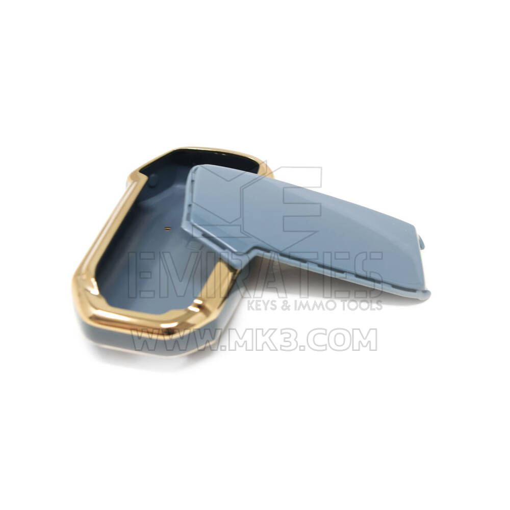 New Aftermarket Nano High Quality Cover For Kia Remote Key 4 Buttons Gray Color KIA-C11J4B | Emirates Keys