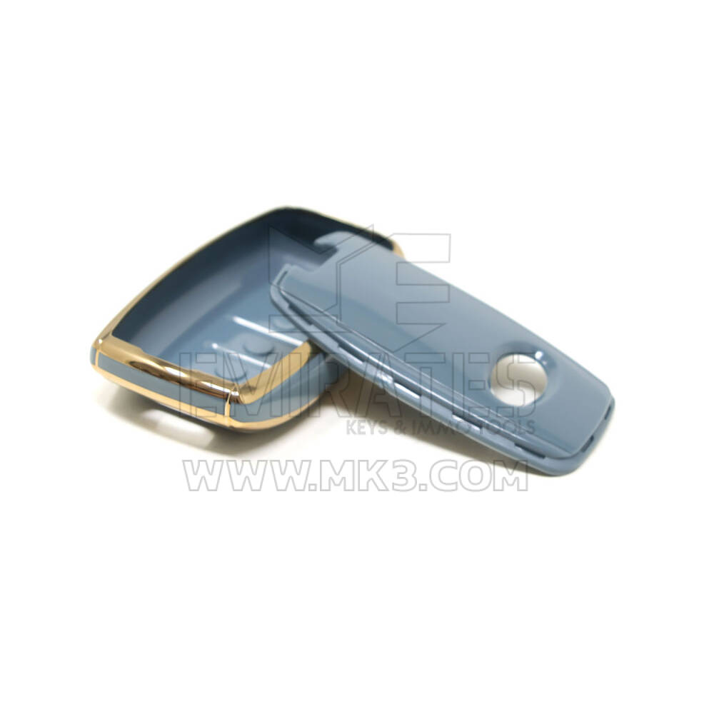 New Aftermarket Nano High Quality Cover For Kia Remote Key 4 Buttons Gray Color KIA-D11J4A | Emirates Keys