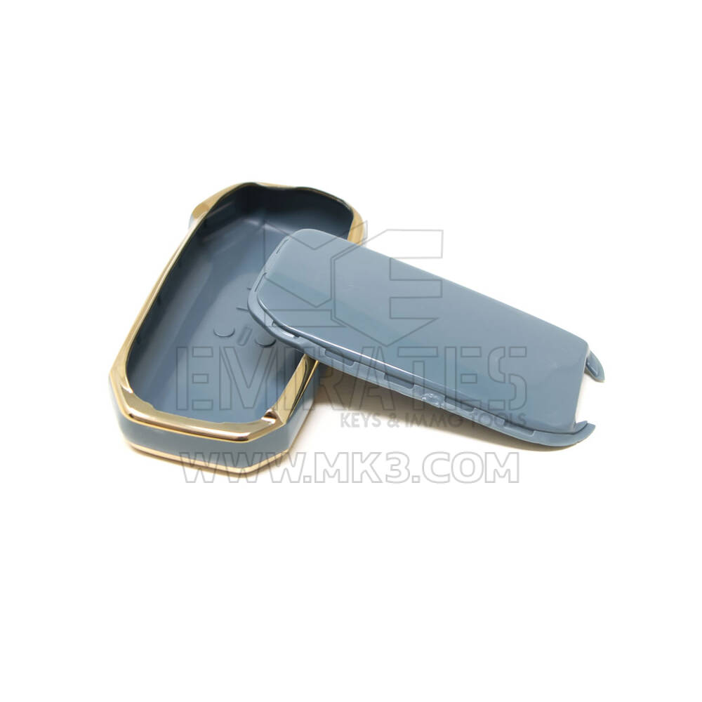 New Aftermarket Nano High Quality Cover For Kia Remote Key 9 Buttons Gray Color KIA-I11J9 | Emirates Keys