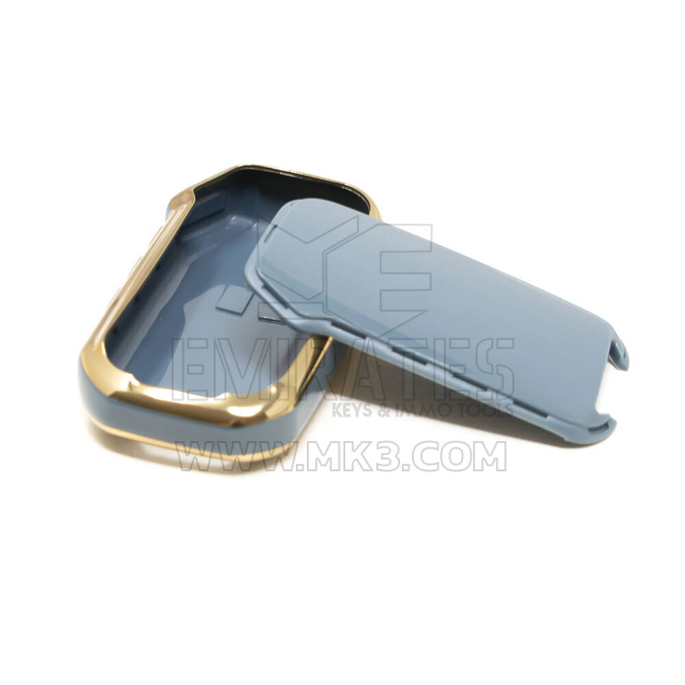 New Aftermarket Nano High Quality Cover For Kia Remote Key 7 Buttons Gray Color KIA-J11J7 | Emirates Keys