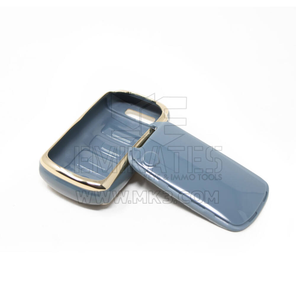 New Aftermarket Nano High Quality Cover For Kia Remote Key 4 Buttons Gray Color KIA-M11J4A | Emirates Keys