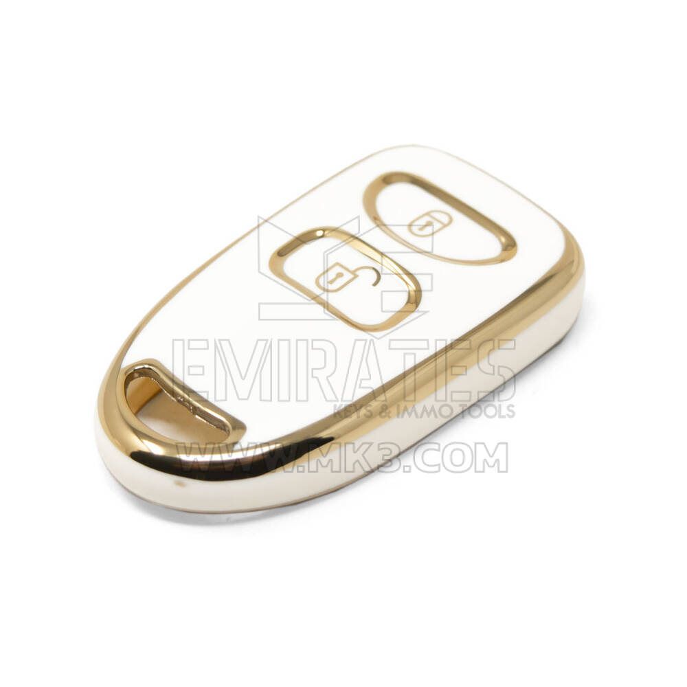 New Aftermarket Nano High Quality Cover For Kia Remote Key 3 Buttons White Color KIA-P11J3 | Emirates Keys