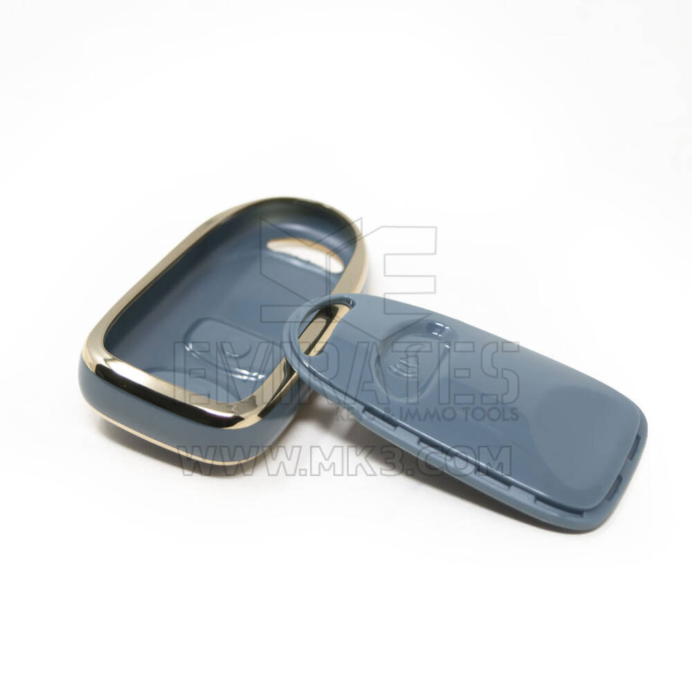 New Aftermarket Nano High Quality Cover For Kia Remote Key 4 Buttons Gray Color KIA-P11J4 | Emirates Keys