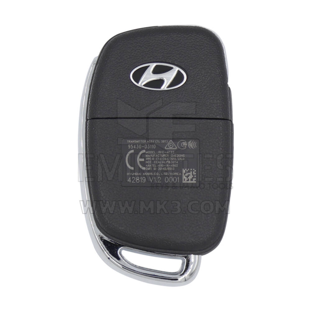 Hyundai Tucson 2016 Genuine Remote 433MHz 95430-D3110 | MK3