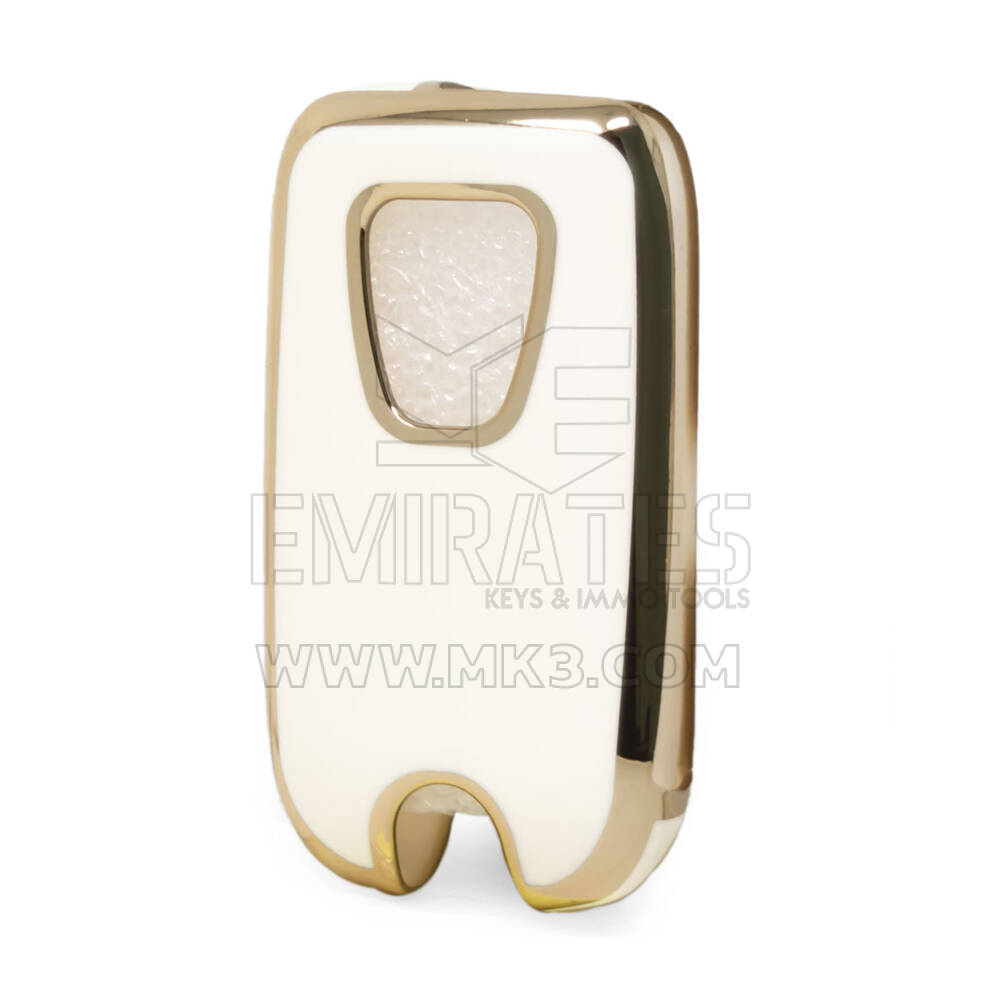 Capa Nano para Roewe Flip Remote Key 3 botões branco RW-A11J | MK3