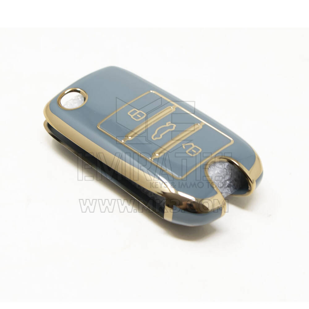 Nouveau couvercle Nano de haute qualité pour clé télécommande Roewe, 3 boutons, couleur grise, RW-A11J | Clés des Émirats
