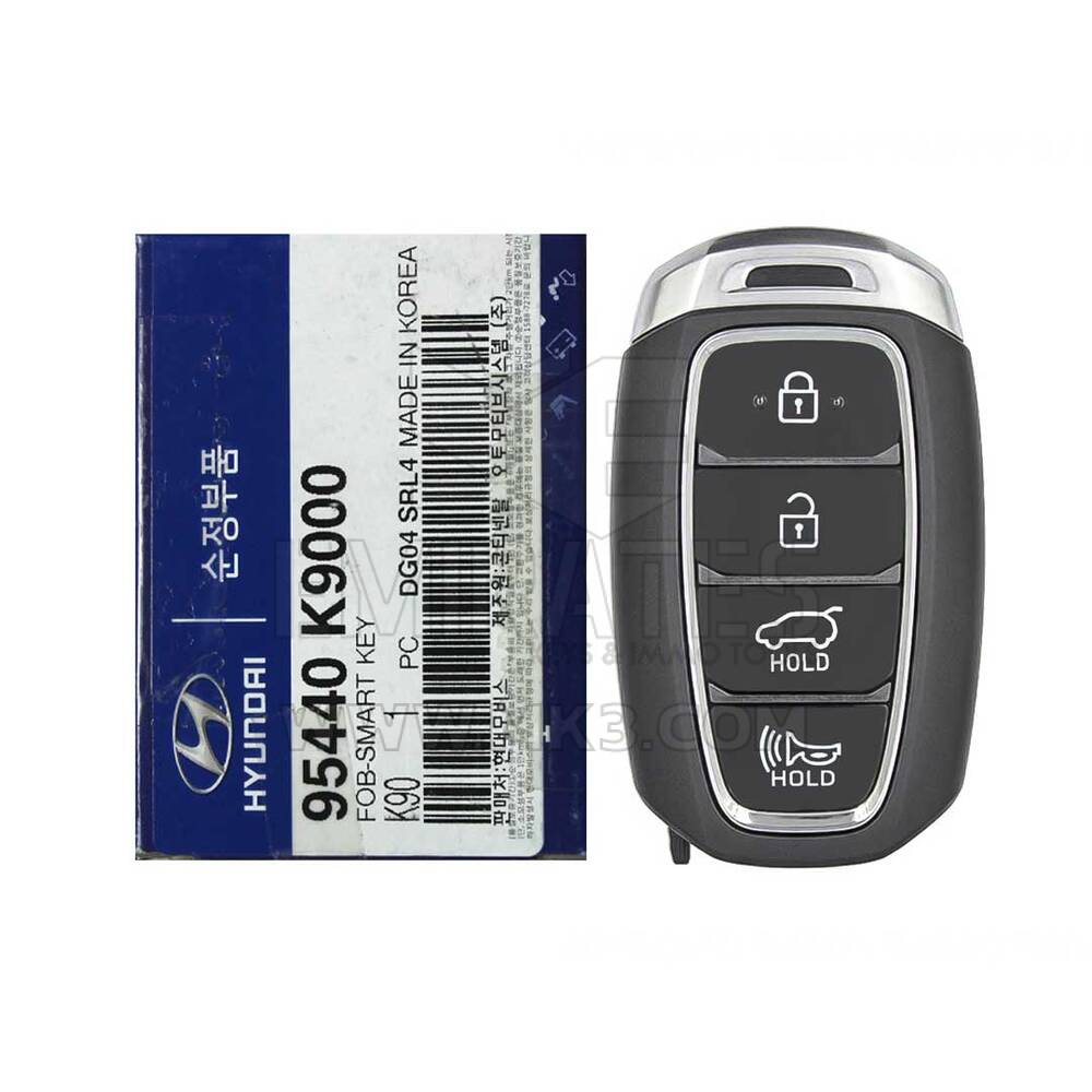 NOVO Hyundai Veloster N 2017-2019 Genuine/OEM Smart Remote Key 4 Buttons 433MHz 95440-K9000 95440K9000, FCCID: SY5IGFGE04 | Chaves dos Emirados