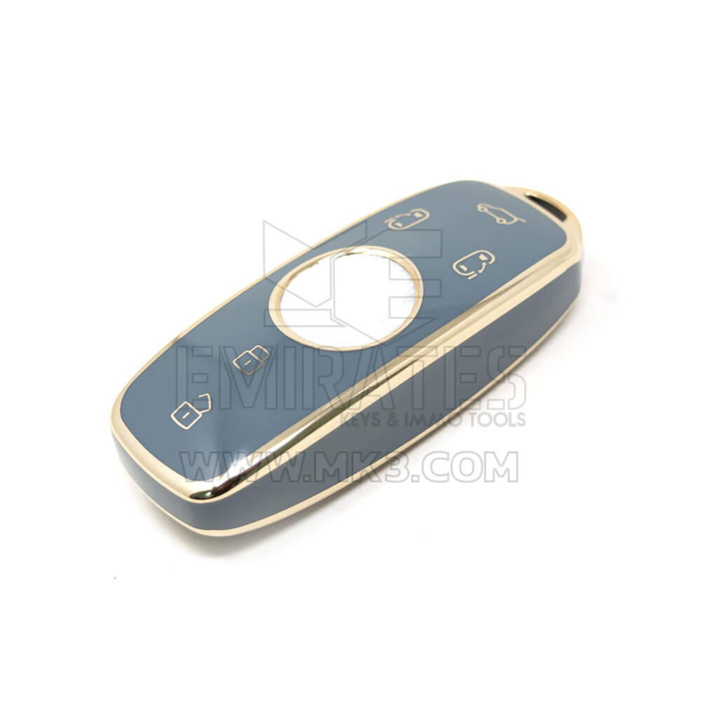 Nouveau couvercle Nano de haute qualité pour clé télécommande Roewe, 5 boutons, couleur grise, RW-C11J | Clés des Émirats