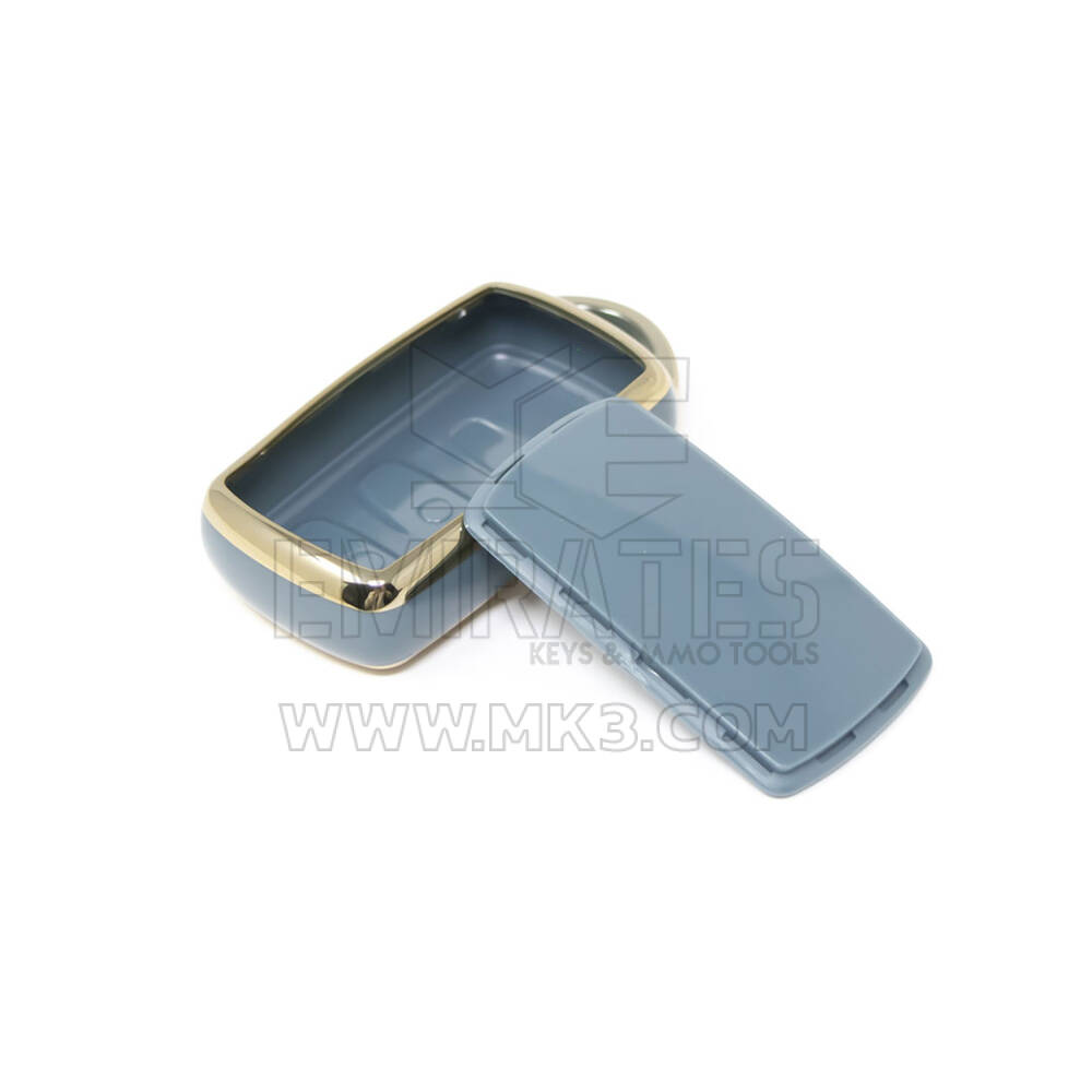 New Aftermarket Nano High Quality Cover For Mitsubishi Remote Key 2 Buttons Gray Color MSB-B11J2 | Emirates Keys