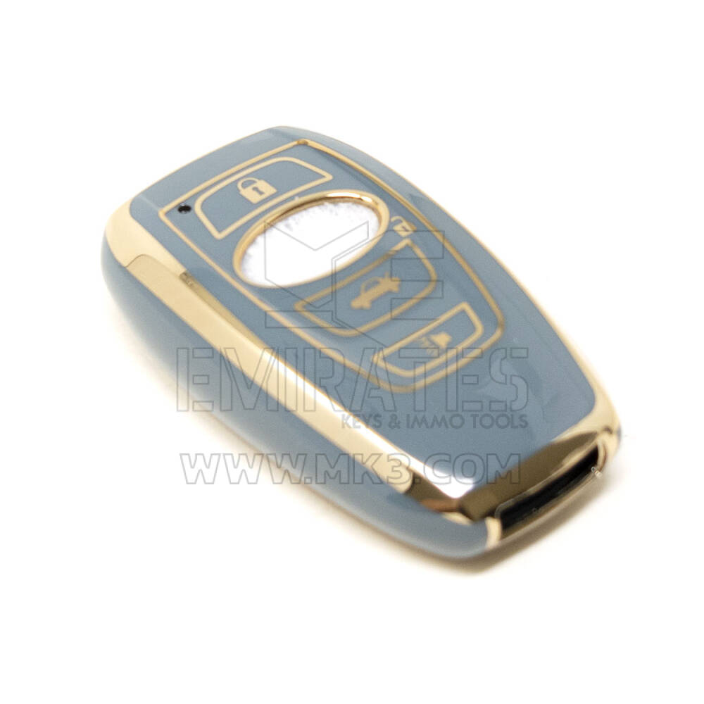 New Aftermarket Nano High Quality Cover For Subaru Remote Key 3+1 Buttons Gray Color SBR-A11J | Emirates Keys