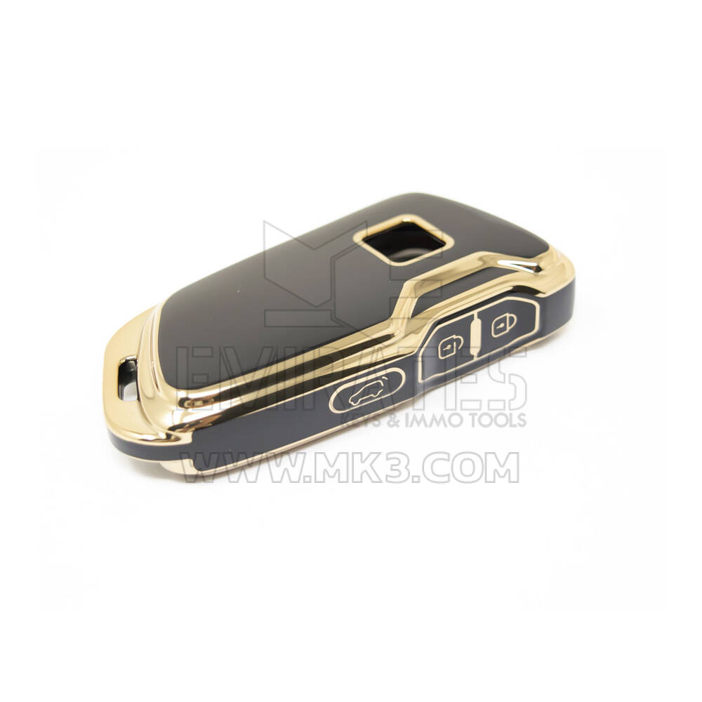 Novo aftermarket nano capa de alta qualidade para chave remota weltmeister 3 botões cor preta WM-B11J | Chaves dos Emirados