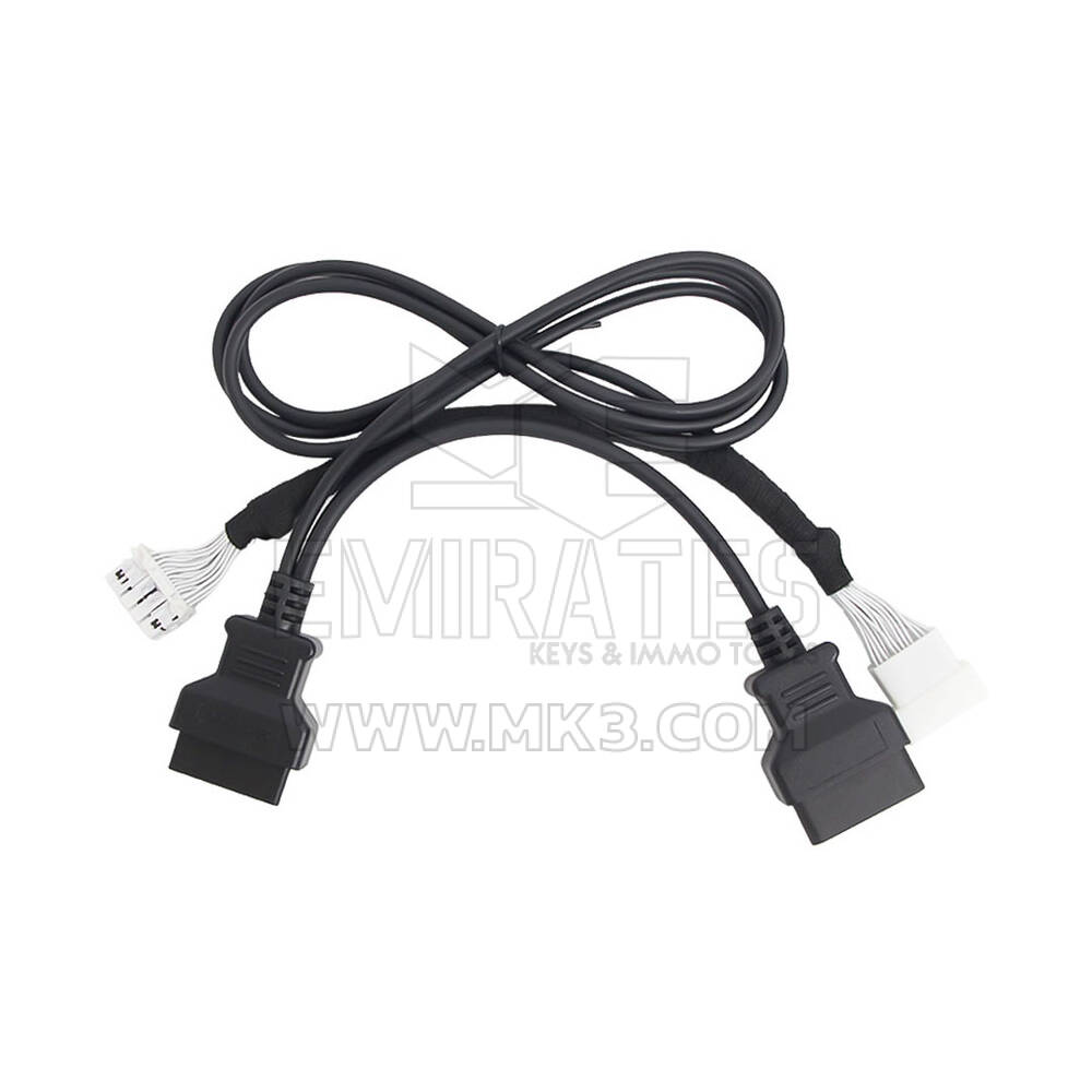 El cable Obdstar Toyota de 30 pines es compatible con los tipos 4A y 8A-BA