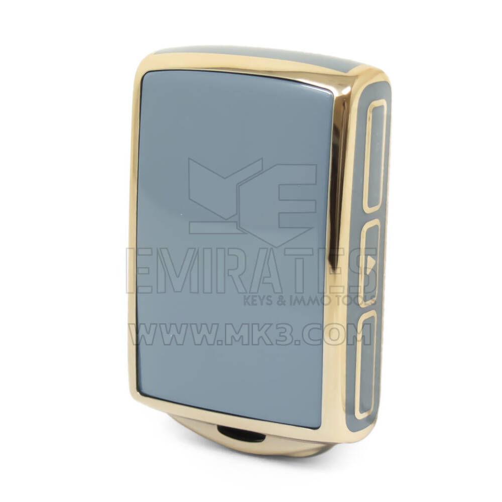 Capa Nano para Volvo S90 Smart Key 4 botões cinza VOL-B11J | MK3