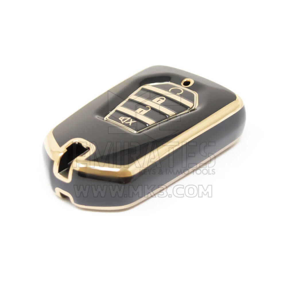 Nueva cubierta Nano de alta calidad del mercado de accesorios para llave remota Isuzu 2 botones Color gris ISZ-A11J | Cayos de los Emiratos