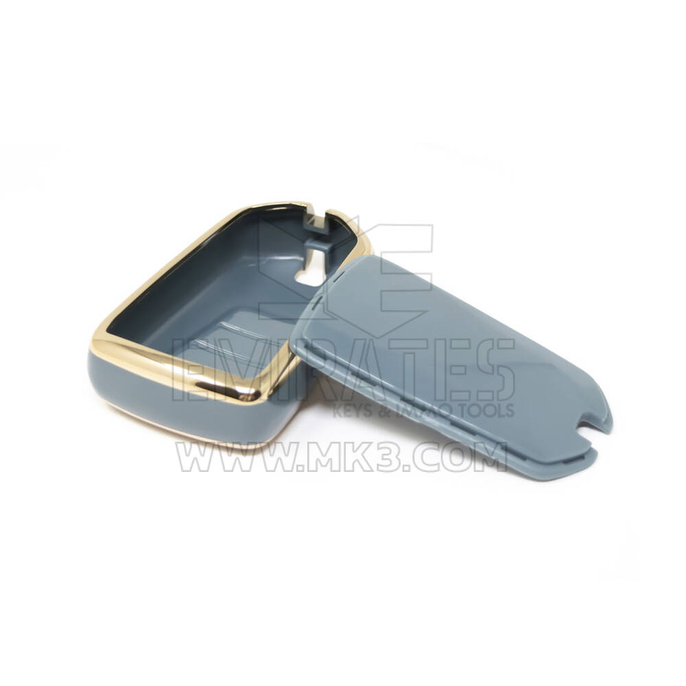 New Aftermarket Nano High Quality Cover For Isuzu Remote Key 4 Buttons Gray Color ISZ-B11J4A | Emirates Keys