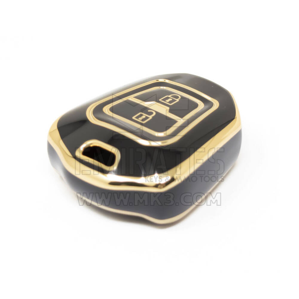 Nova capa nano de reposição de alta qualidade para chave remota isuzu 2 botões cor preta ISZ-C11J | Chaves dos Emirados