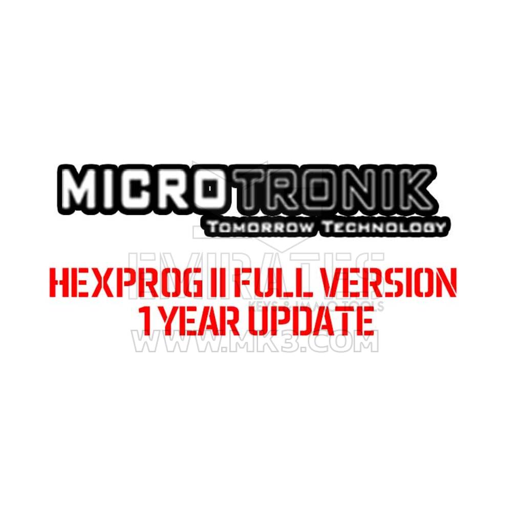 Microtronik - HexProg II Tam sürüm 1 yıllık Güncelleme