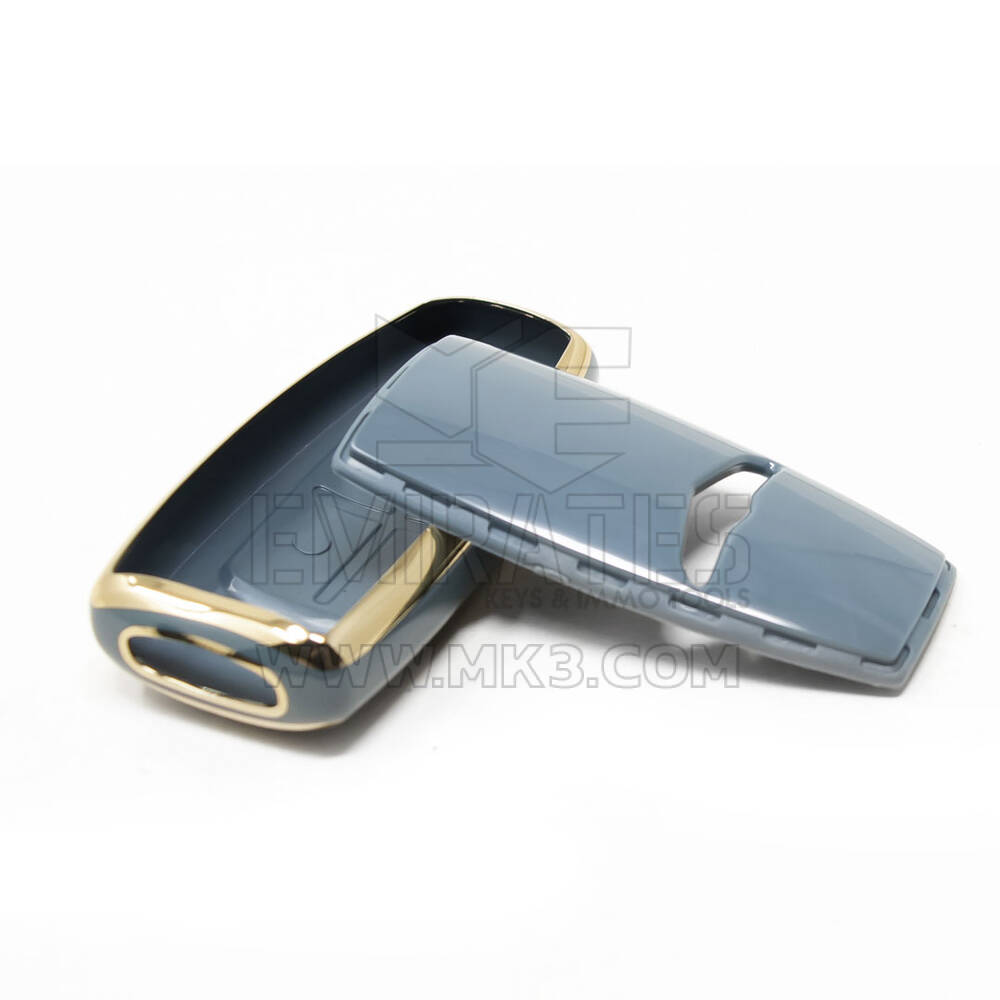 New Aftermarket Nano High Quality Cover For Hyundai Genesis Remote Key 3+1 Buttons Gray Color HY-I11J4A | Emirates Keys