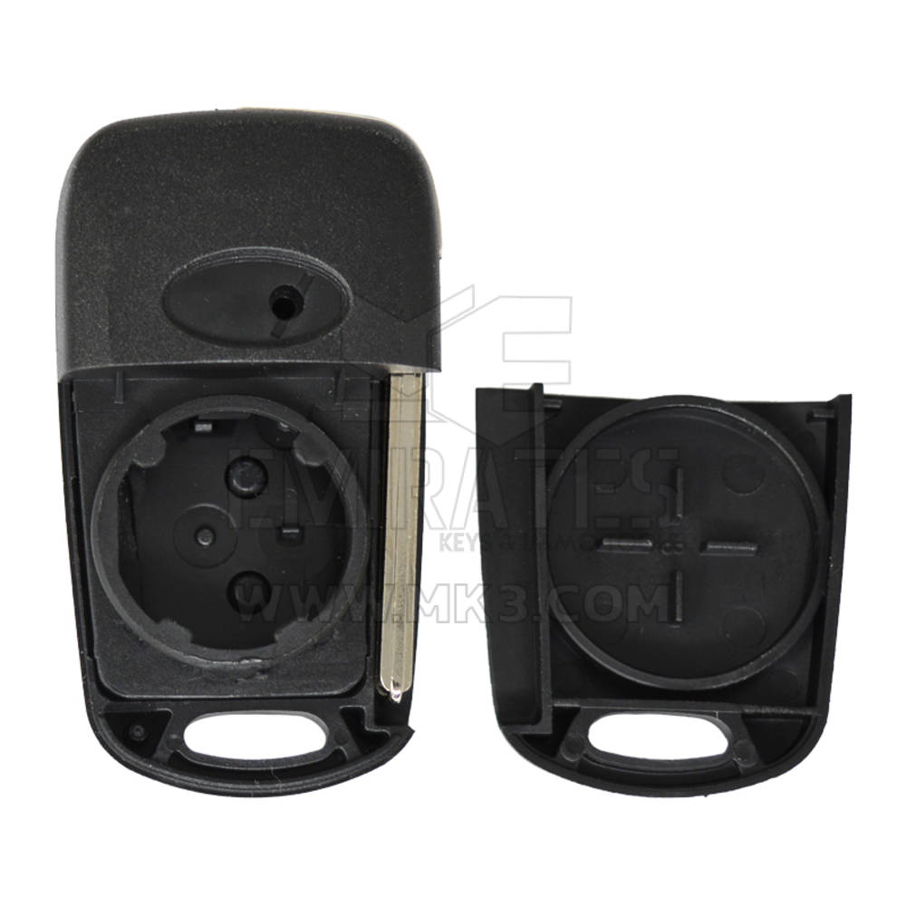 KIA Hyundai Flip Remote Key Shell 3 Boutons Berline Type TOY48 Blade Haute qualité, remplacement des coques de porte-clés à bas prix | Clés des Émirats