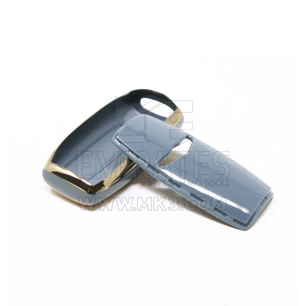 Nueva cubierta Nano de alta calidad del mercado de accesorios para llave remota Hyundai Genesis 7 + 1 botones Color gris HY-I11J8A | Cayos de los Emiratos