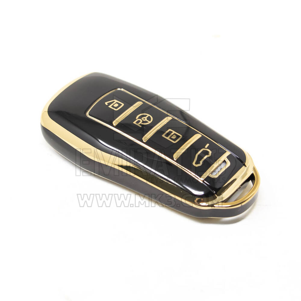 Nueva cubierta Nano de alta calidad del mercado de accesorios para llave remota Xpeng, 4 botones, Color negro XP-A11J | Cayos de los Emiratos