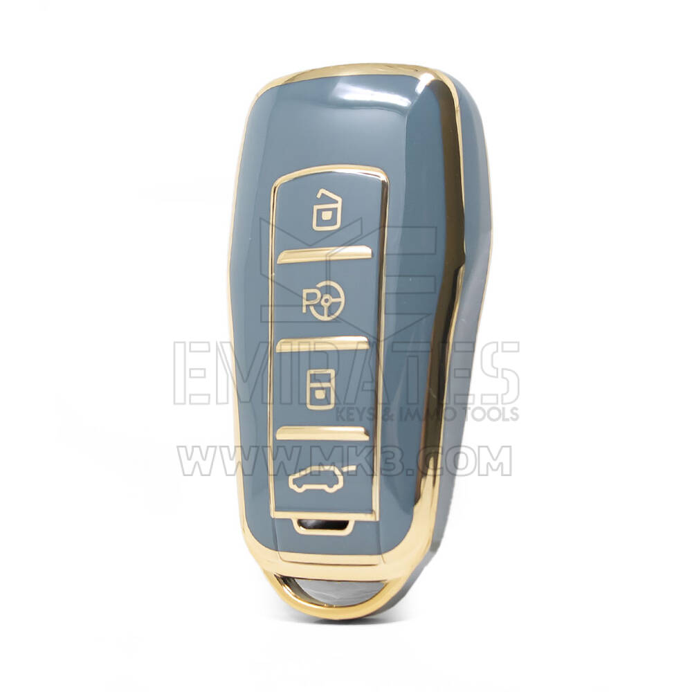 Nano High Quality Cover For Xpeng Remote Key 4 Buttons Gray Color XP-A11J