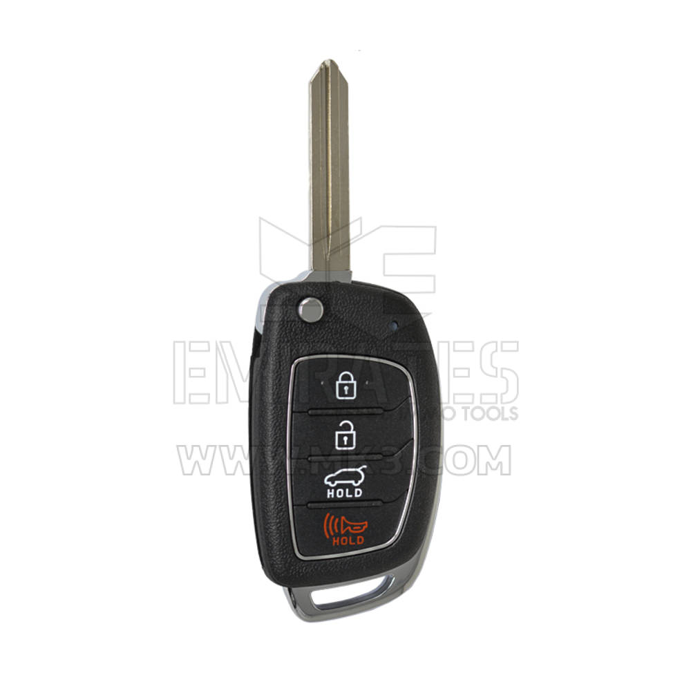 New Hyundai 2017 Flip Remote Shell 4 Buttons HYN14R Blade New Type High Quality Low Price Order Now  | Emirates Keys