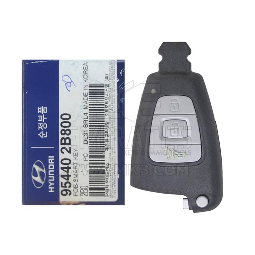 NUOVO Hyundai Santa Fe 2008 Genuine/OEM Smart Remote Key 3 Pulsanti 447MHz 95440-2B800 954402B800 / FCCID: SVI-SMKFKR00 | Chiavi degli Emirati