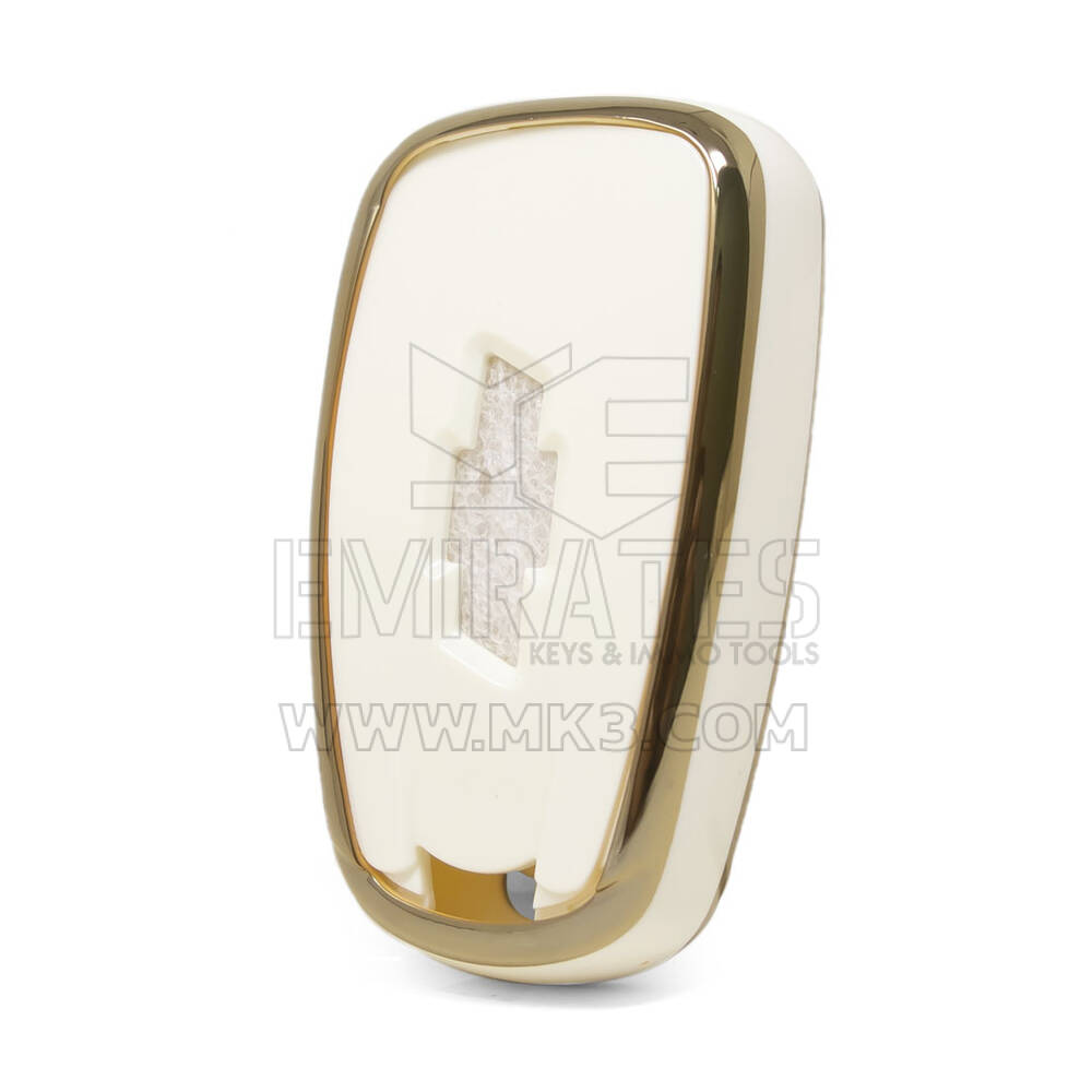 Nano Cover For Chevrolet Remote Key 4+1B White CRL-B11J5A | MK3