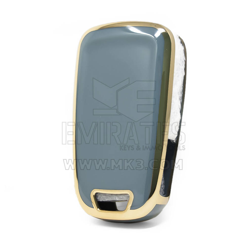 Чехол Nano для дистанционного ключа Chevrolet Flip 3B, серый CRL-D11J3 | МК3